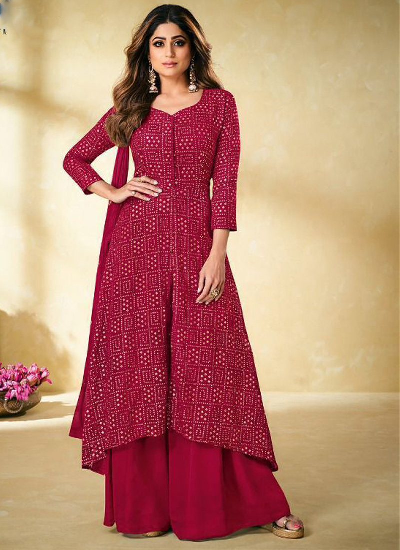 Salwar Suit in the Bollywood Style